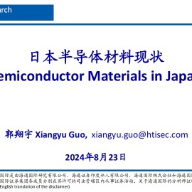 日本半导体材料行业现状