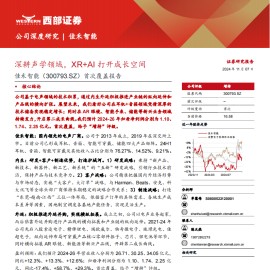 佳禾智能研究报告：深耕声学领域，XR+AI打开成长空间