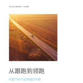 从跟跑到领跑—中国汽车产业跨越式升级