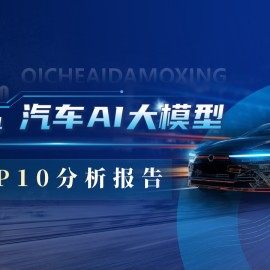 2024汽车行业AI大模型TOP10分析报告