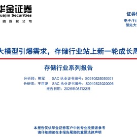 存储行业系列报告：AI大模型引爆需求，存储行业站上新一轮成长周期