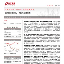 小鹏汽车研究报告：小鹏展翅乘新风，扶摇向上迎周期