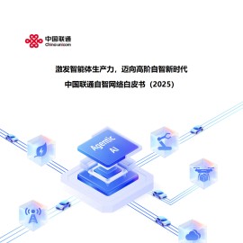 中国联通：中国联通自智网络白皮书（2025）