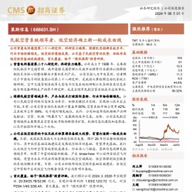 莱斯信息研究报告：民航空管系统领军者，低空经济确立新一轮成长曲线