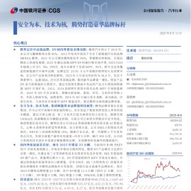 比亚迪研究报告：安全为本、技术为核，腾势打造豪华品牌标杆