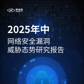 奇安信：2025年中网络安全漏洞威胁态势研究报告