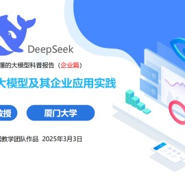 DeepSeek大模型及其企业应用实践：每个人都可以读懂的大模型科普报告（企业篇）