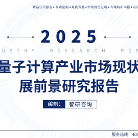 2025中国量子计算产业市场现状及发展前景研究报告