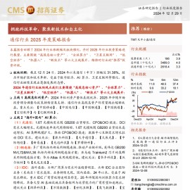 通信行业2025年度策略报告：拥抱科技革命，聚焦新技术和自主化