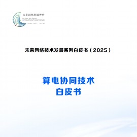 未来网络发展大会：2025算电协同技术白皮书