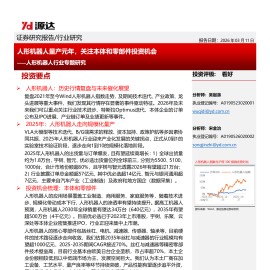 人形机器人行业专题研究：人形机器人量产元年，关注本体和零部件投资机会