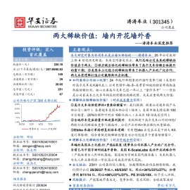 涛涛车业研究报告：两大稀缺价值，墙内开花墙外香