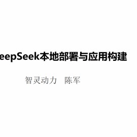 DeepSeek模型本地部署与应用构建