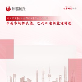 汽车行业专题研究：拉美市场桥头堡，巴西加速新能源转型