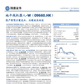 地平线机器人研究报告：国产智驾方案龙头，业绩成长性佳