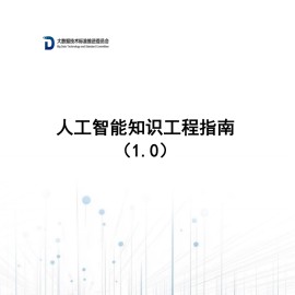 人工智能知识工程指南（1.0）-大数据技术标准推进委员会