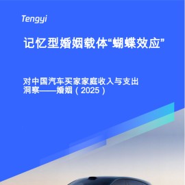 对中国汽车买家家庭收入与支出洞察——婚姻（2025）：记忆型婚姻载体“蝴蝶效应”