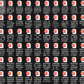 99篇汽车周边行业专业资料