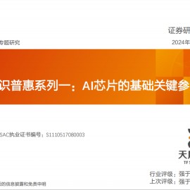 AI芯片的基础关键参数分析