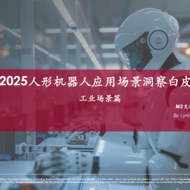 2025人形机器人应用场景洞察白皮书-工业场景篇