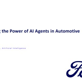 解锁AI智能体赋能汽车行业（英文）