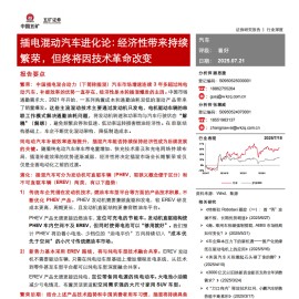 插电混动汽车进化论：经济性带来持续繁荣，但终将因技术革命改变