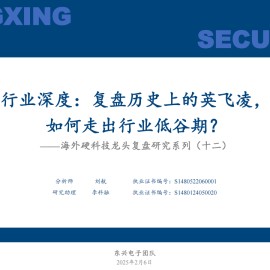 英飞凌专题报告：复盘历史上的英飞凌，如何走出行业低谷期？