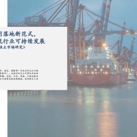 全球港口无人驾驶行业独立市场研究：无人驾驶技术应用落地新范式， 引领全球港口物流行业可持续发展