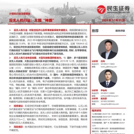 反无人机行业专题报告：大国“神盾”