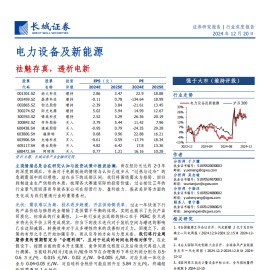 新能源行业专题报告：祛魅存真，透析电新
