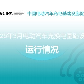 2025年3月电动汽车充换电基础设施运行情况