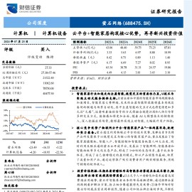 萤石网络研究报告：云平台+智能家居构筑核心优势，再寻新兴投资价值