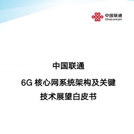 6G核心网系统架构及关键技术展望白皮书