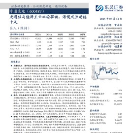 亨通光电研究报告：光通信与能源主业双轮驱动，海缆成长动能十足-2