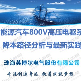 新能源汽车800V高压电驱系统降本路径分析与最新实践