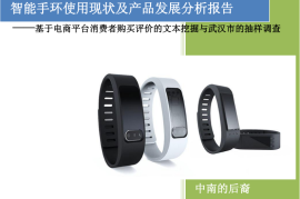 2025年智能手环使用现状及产品发展分析报告