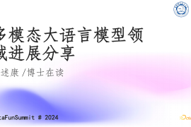 多模态大语言模型领域进展分享