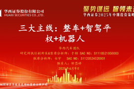 汽车行业2025年中期投资策略：三大主线，整车+智驾平权+机器人