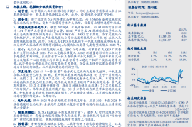 通信行业2024年三季报综述：行业业绩稳步增长，建议关注光模块、卫星通信及运营商等投资主线