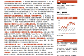 美股网络安全行业深度报告：AI驱动网络安全供需提升，架构迭代引领行业变革