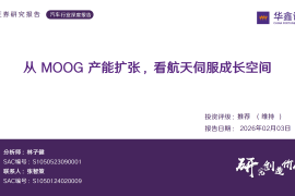 汽车行业深度报告：从MOOG产能扩张，看航天伺服成长空间
