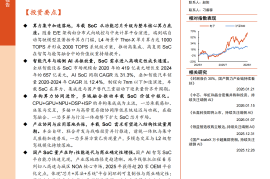 车载SoC报告：智能驾驶算力跃迁加速兑现，国产化生态驱动车规芯片结构性放量