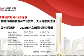 2026年汽车行业端侧AI投资展望：特斯拉引领物理AI产业变革，无人驾驶价值链及空间跃迁