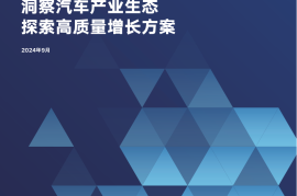 汽车数字化经营白皮书：洞察汽车产业生态，探索高质量增长方案