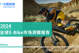 2024全球E-Bike市场洞察报告