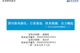 车灯行业系列专题报告：国内格局演化，日系衰退，欧系稳健，自主崛起