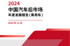 2024中国汽车后市场年度发展报告（乘用车）