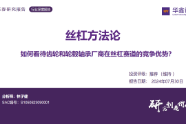 丝杠行业专题报告：如何看待齿轮和轮毂轴承厂商在丝杠赛道的竞争优势？