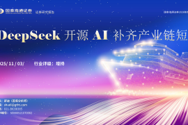 电子元器件行业2026年度策略会：DeepSeek开源AI补齐产业链短板