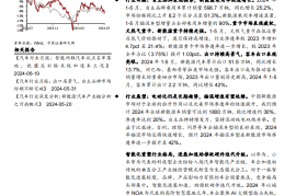 汽车行业半年度策略：自主品牌崛起，把握智能化变革及出海机遇